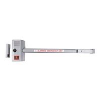 Alarm Lock PUSH BAR 715 Installation & Operation Manual