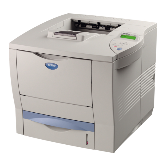 Brother HL-2460 Service Manual