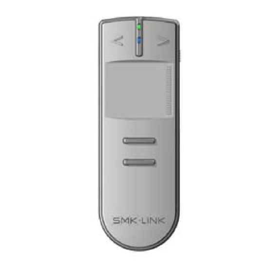 SMK-Link VP4750 User Manual