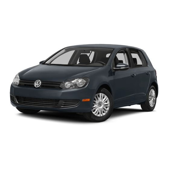 Volkswagen 2013 Golf Brochure & Specs