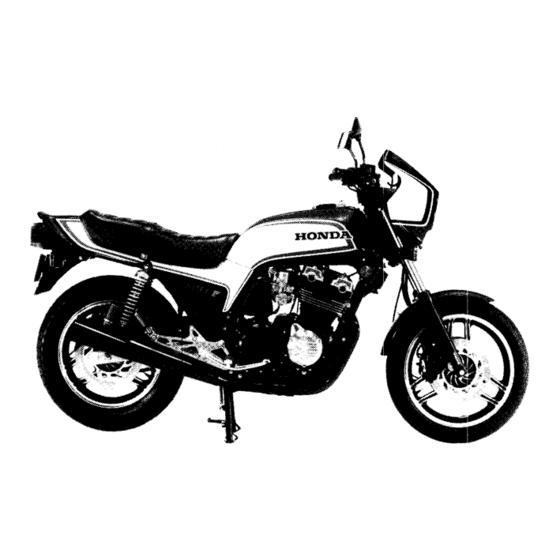 Honda CB1100F Service Manual