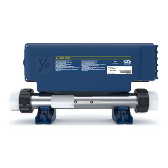 Gecko in.ye Spa Control System Manuals