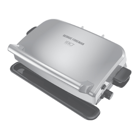 George Foreman GRP180P Use And Care Manual