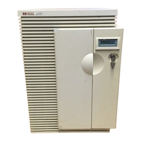 HP 3000 Series Manual