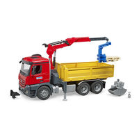 Bruder MB Arocs Construction truck with crane Assembly Instructions