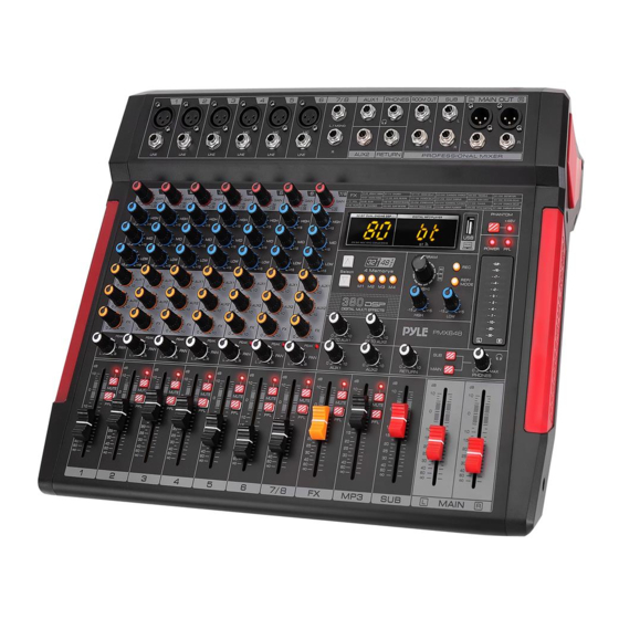 Pyle PMX648 User Manual