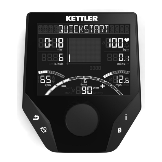 Kettler YM 6725 L-11-U-B Manual
