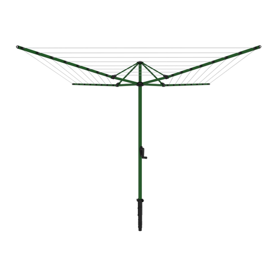 Breeze Dryer Rotary Hoist Clothesline Instructions Manual