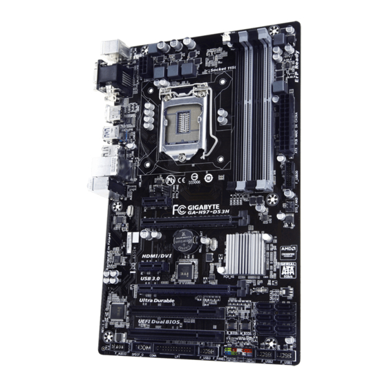 Gigabyte GA-H97-DS3H User Manual