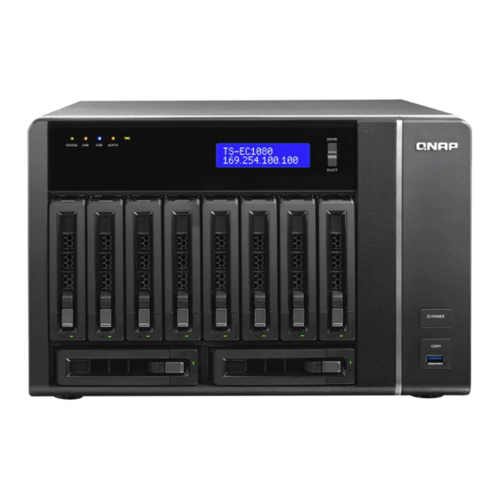QNAP TS- EC80 Series Hardware User Manual