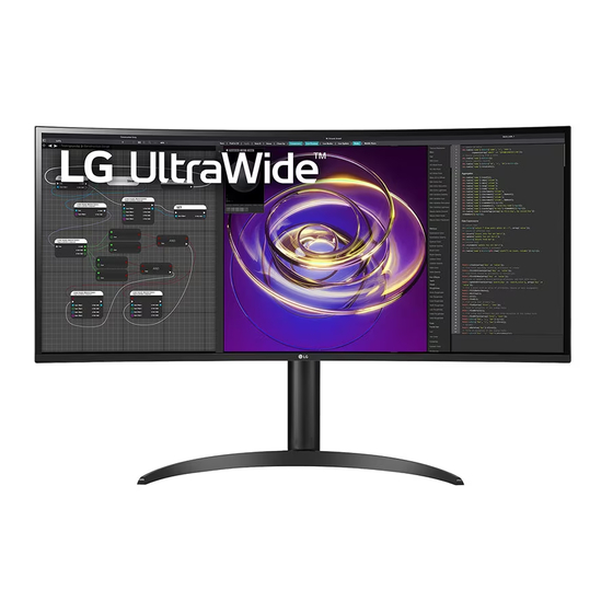 LG 34WP85CN Owner's Manual