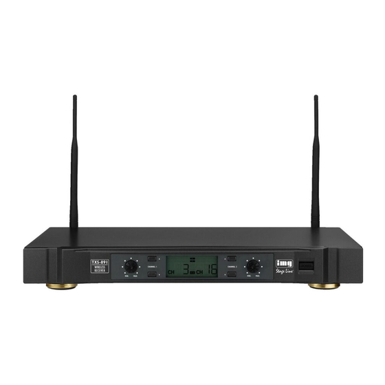 IMG STAGELINE TXS-891 Instruction Manual