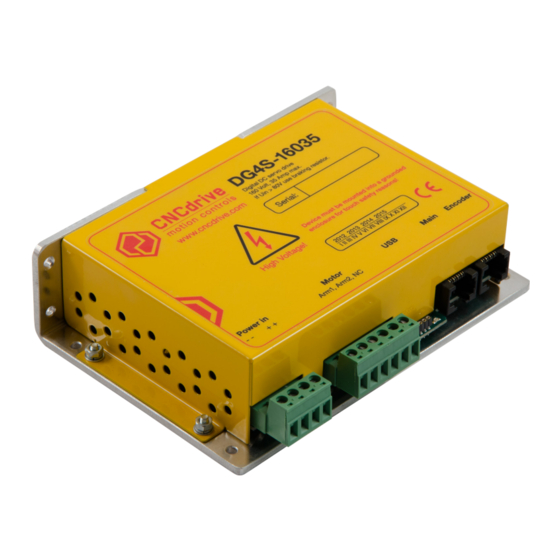 CNCdrive DG4S Series Manual