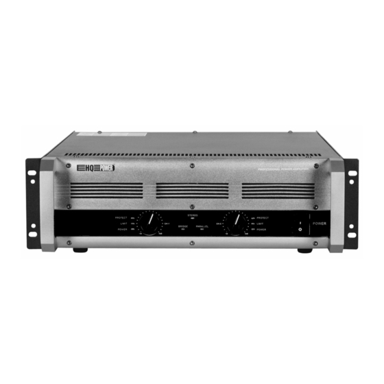 HQ Power QUBIC 2600 User Manual