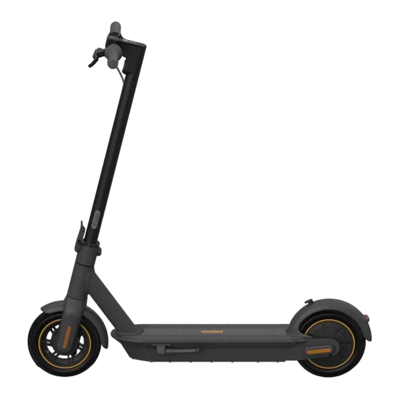 Segway ninebot KickScooter MAX G30P User Manual