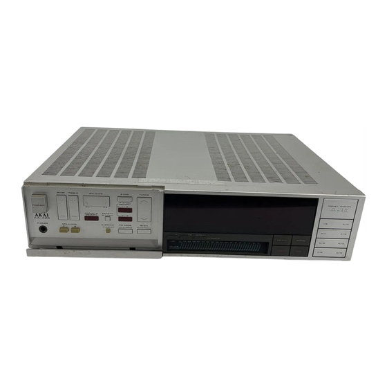 Akai AA-A35 Service Manual