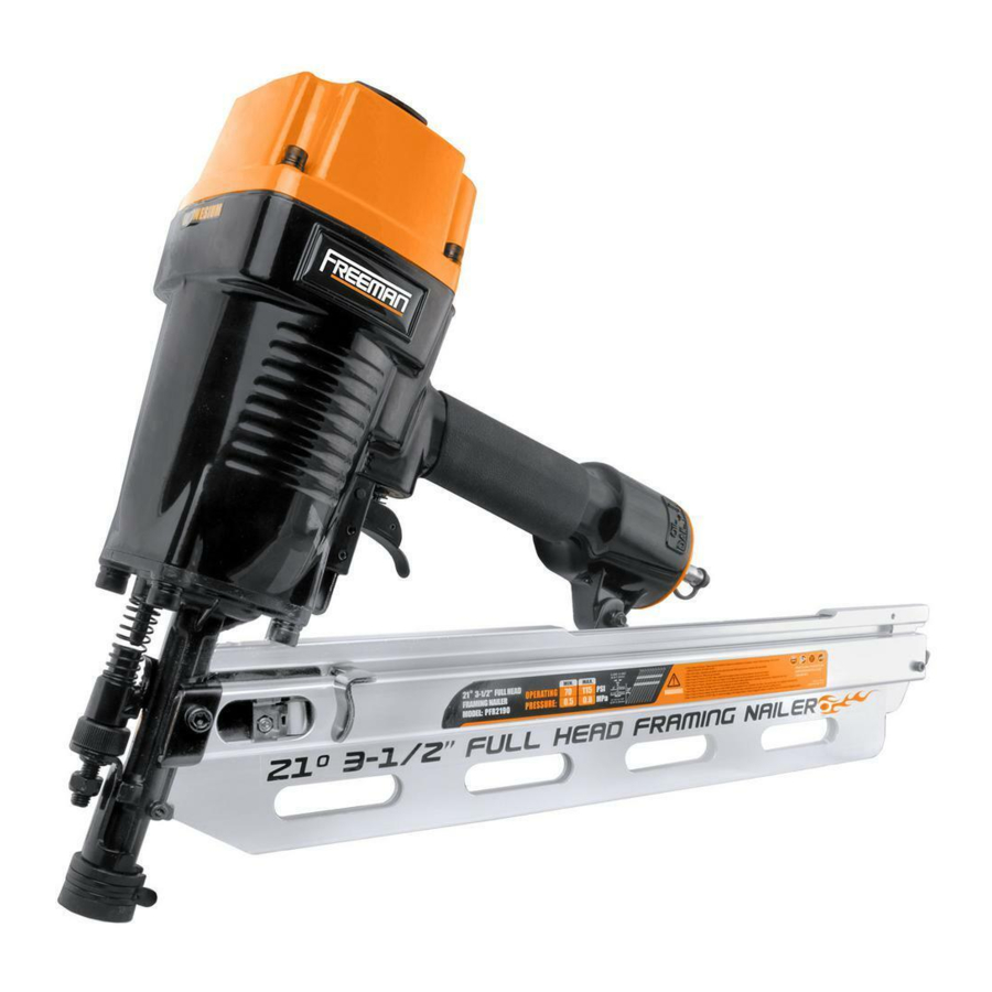 Freeman PFR2190, P4FRFNCB Manual