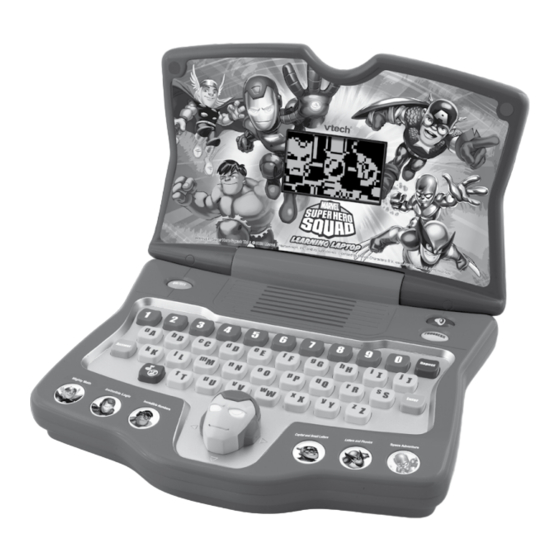 VTech Super Hero Squad Learning Laptop User Manual