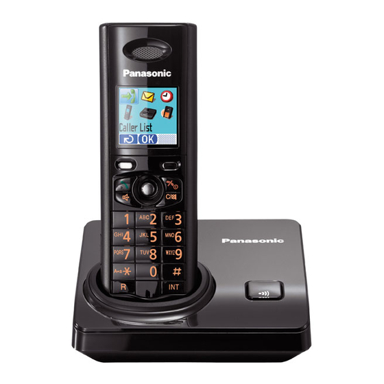 Panasonic KX-TG8200E Quick Manual