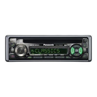 PANASONIC CQ-C1300GN Operating Instructions Manual