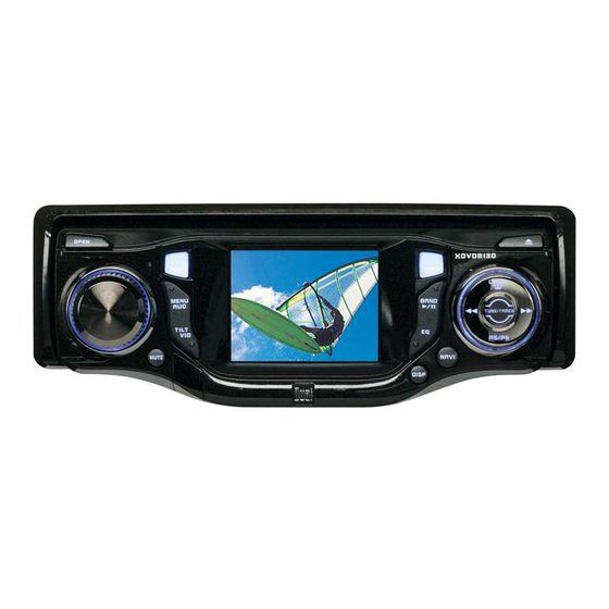 Dual XDVD8130 Installation & Owner's Manual