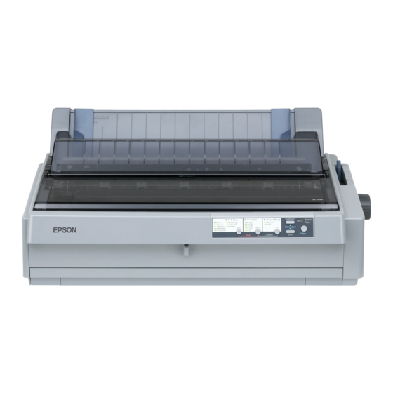 Epson LQ-2190 Start Here
