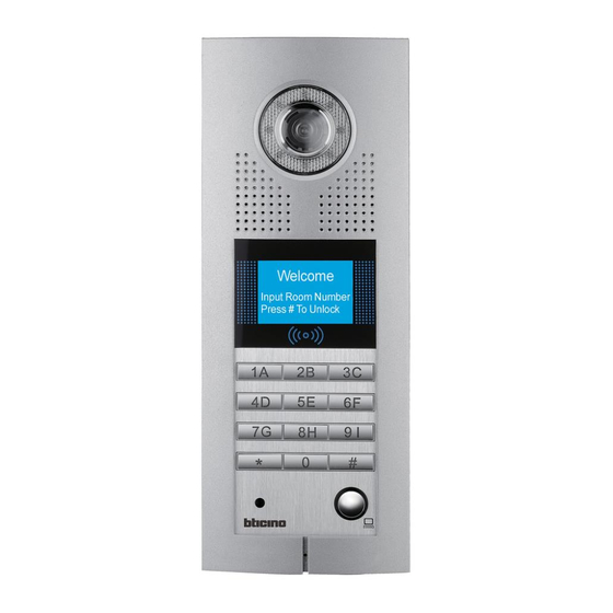 Bticino D45 Manual