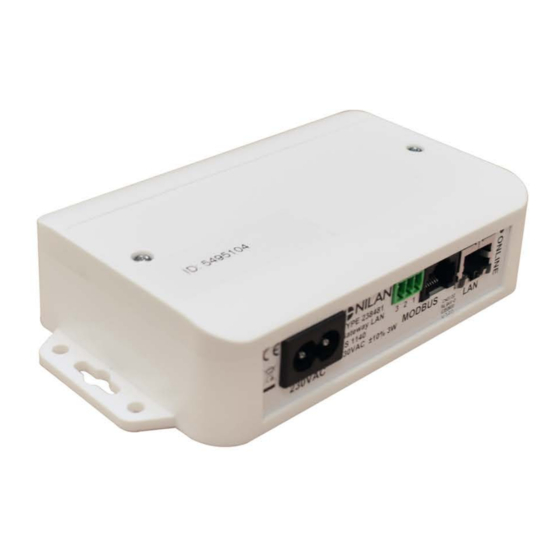 nilan CTS400 User And Installation Instructions Manual