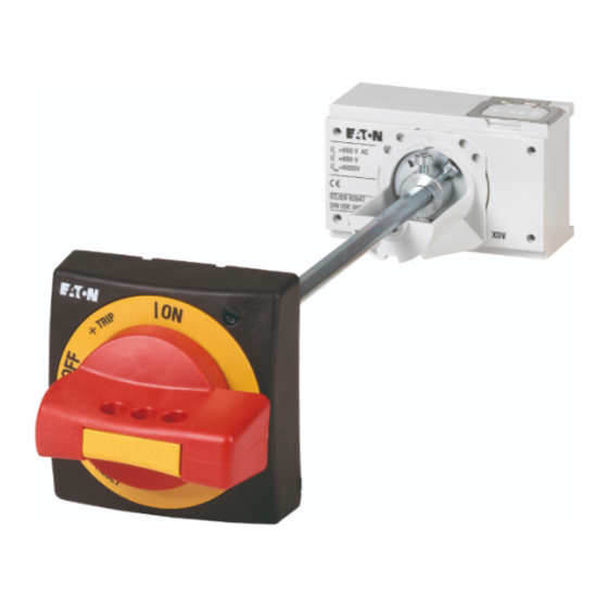Eaton NZM2 Series Instruction Leaflet