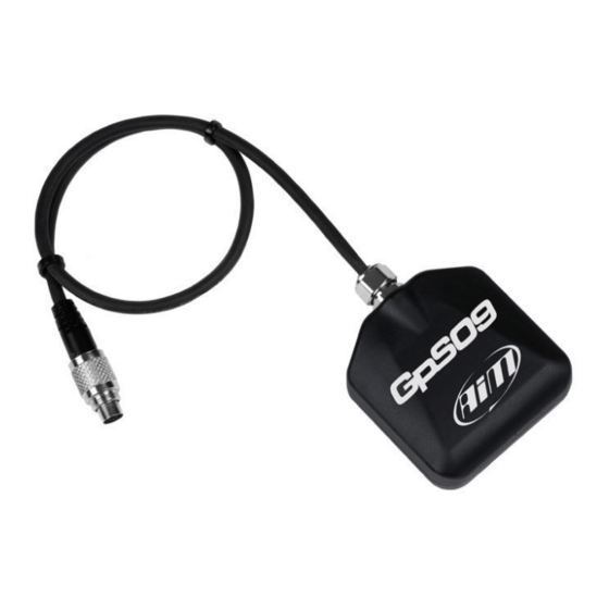 Aim GPS09c Quick Manual