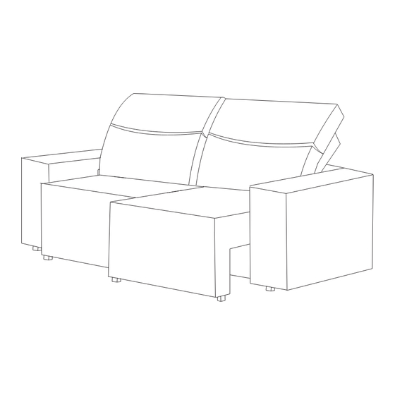 Viero Moveis Estofado Sena 1.50 Assembly Instructions