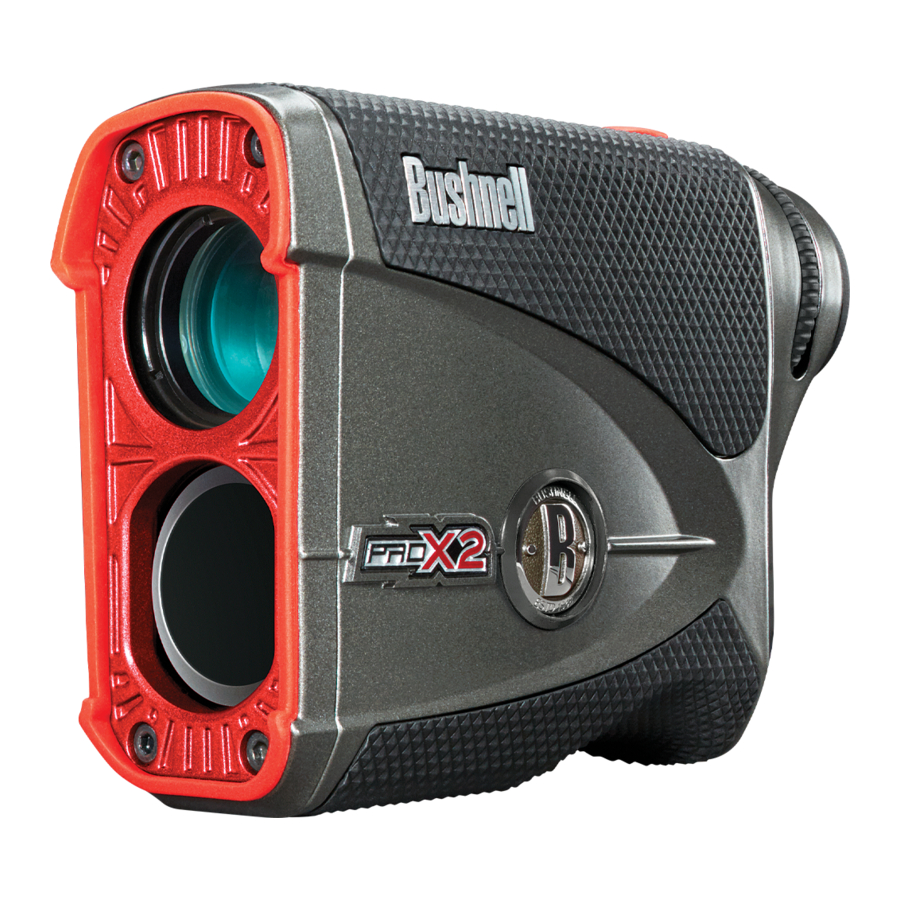 Bushnell GOLF Pro X2 - Laser Rangefinder Manual