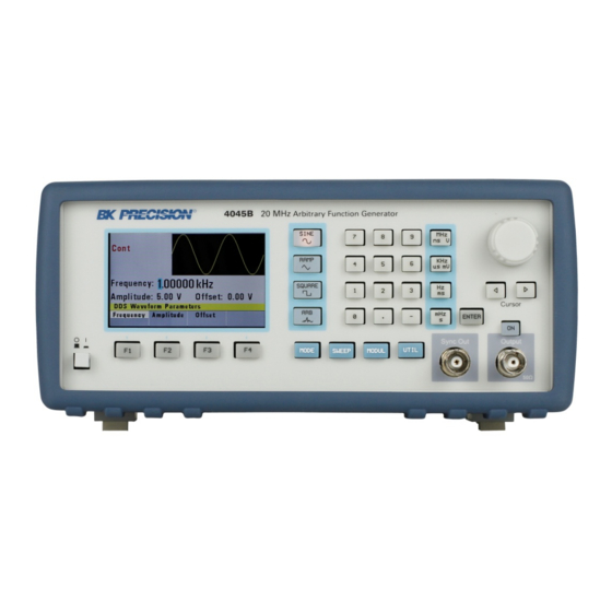 BK Precision 4014B Manual