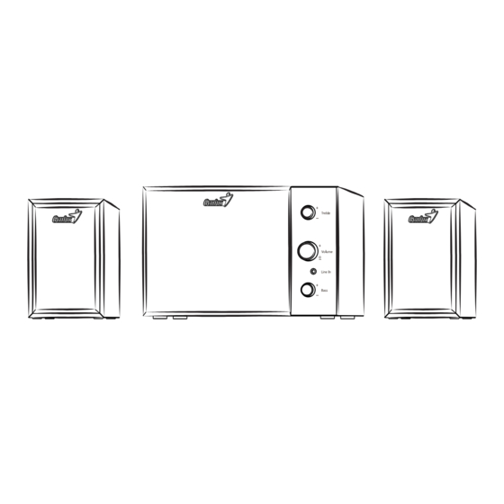 Genius SW-2.1 350 Quick Manual