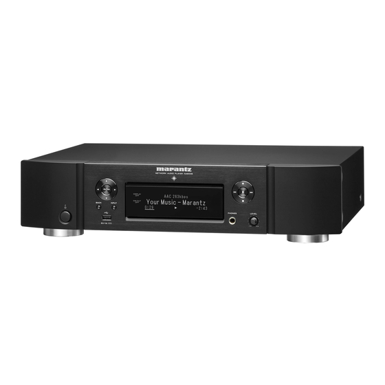Marantz NA6006 Owner's Manual