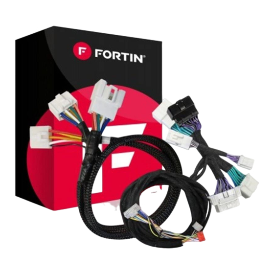 Fortin THAR-ONE-TOY7 Installation Manual