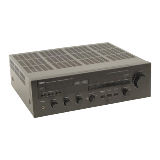 Yamaha A-720 Service Manual