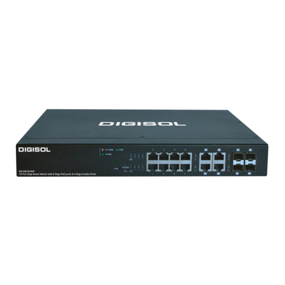 Digisol DG-GS1512HP User Manual