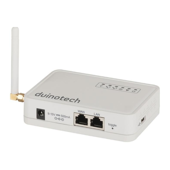 Duinotech WXC4394 Manual