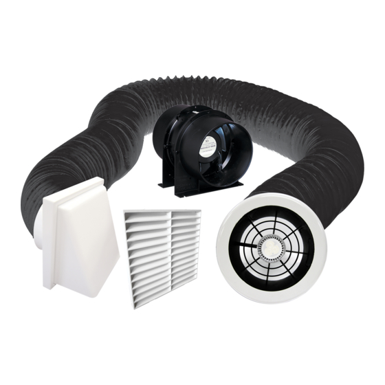 Manrose PRO Series Installation Instructions