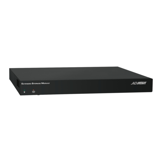 American Dynamics Intellex ESM1000 Specification