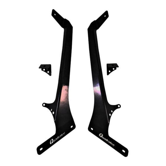 Quadratec JL Installation Manual