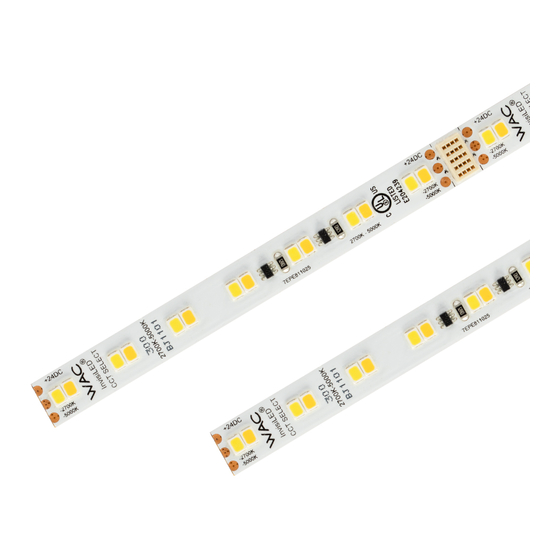 WAC Lighting InvisiLED CCT 100 Installation Instruction