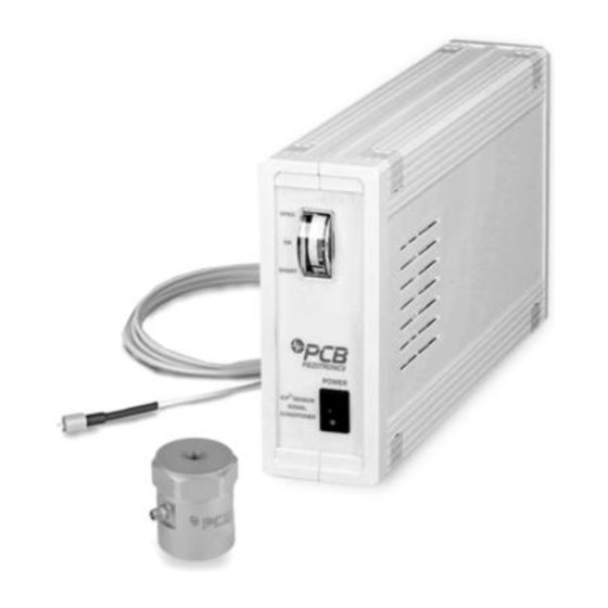 PCB Piezotronics 394A10 Installation And Operating Manual