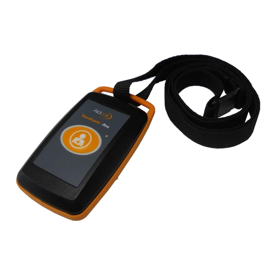 Aidcall Touchsafe Pro User Manual