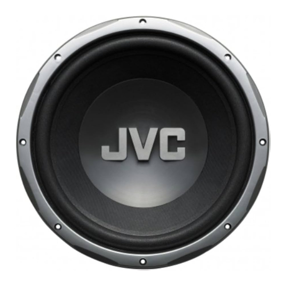 JVC CS-GS5100 Instructions