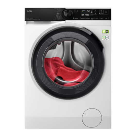 AEG LR8606AD6 Washing Machine Manuals