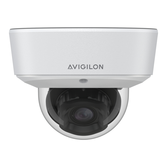 Avigilon 8.0C-H6SL-DO1-IR Installation Manual