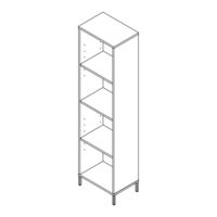 BUSH FURNITURE Soho SHB117WH-Z Assembly Manual