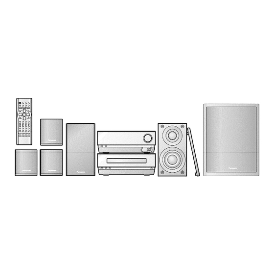 Panasonic SA-DT100E Service Manual